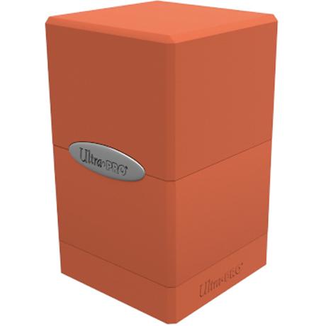 (image for) Ultra Pro Satin Tower Deck Box - Pumpkin Orange